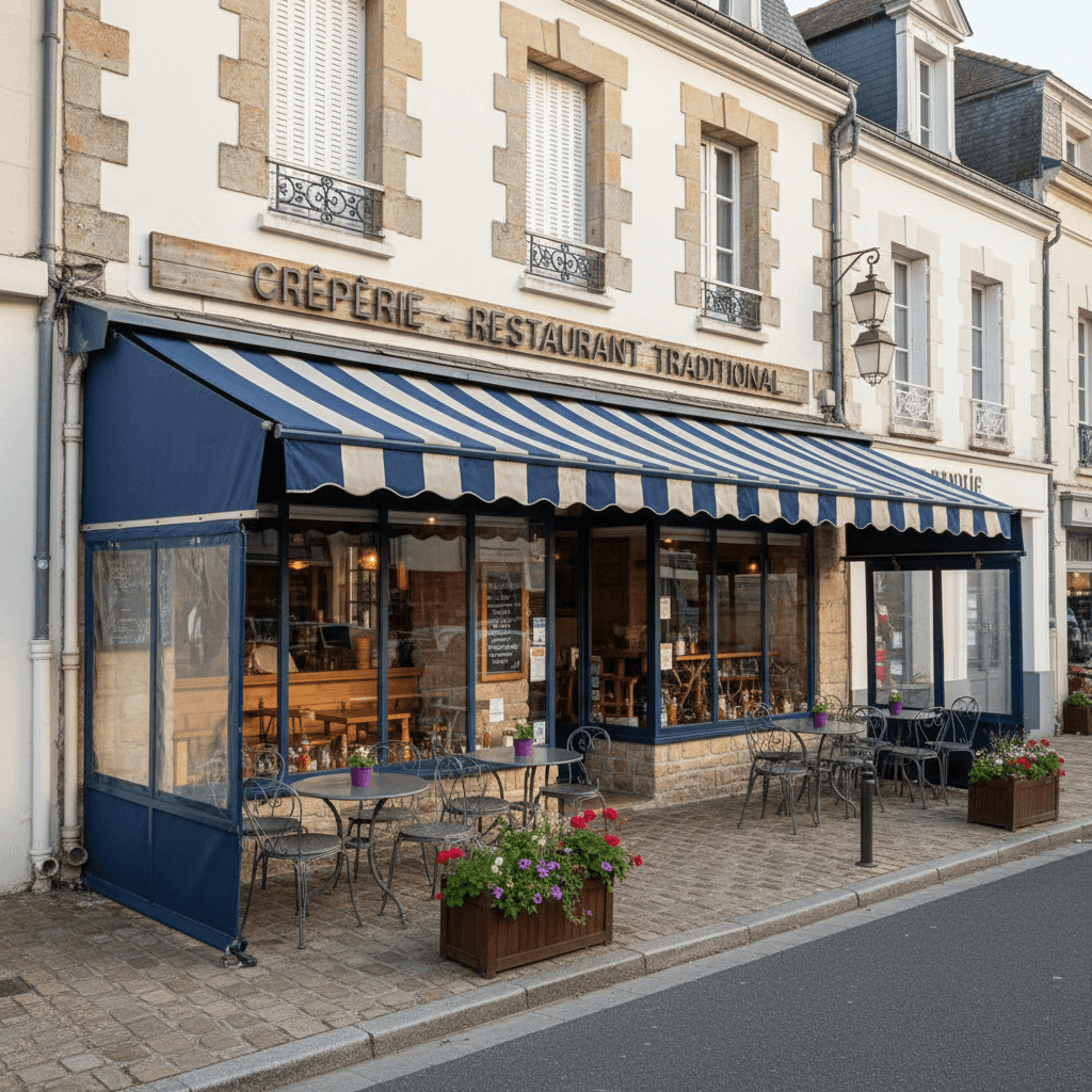 Restaurant 90m² à La Baule-Escoublac : terrasse - licence IV - Image 1