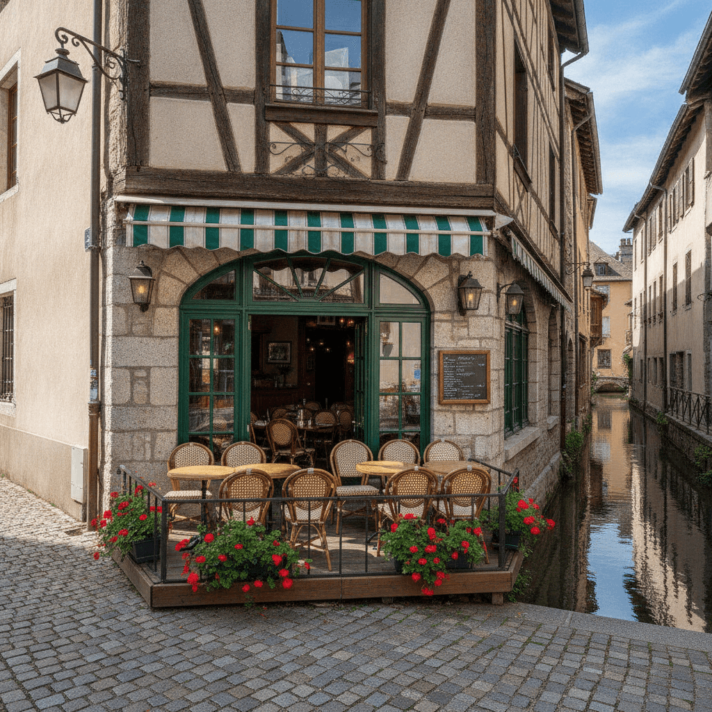 Restaurant à Annecy : terrasse - licence IV - Image 1