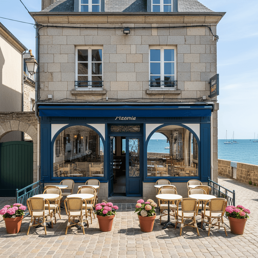 Restaurant 70m² à Saint-Malo : terrasse - licence IV - Image 1