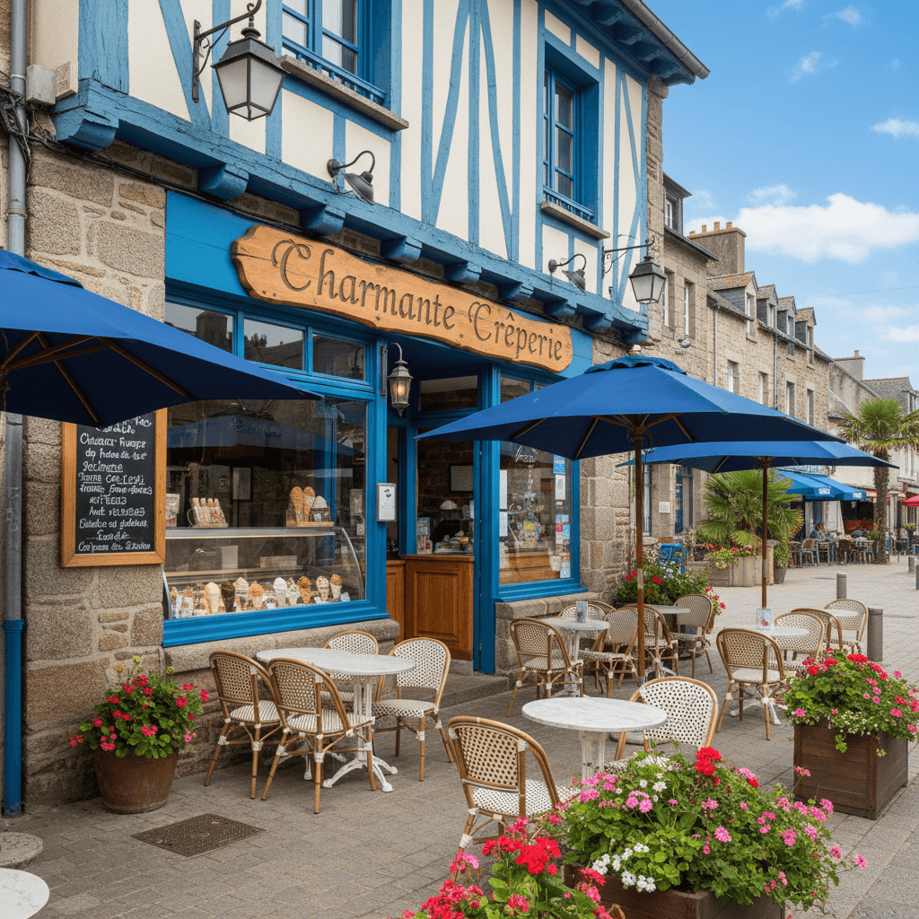 Snack à Vannes : terrasse - Image 1