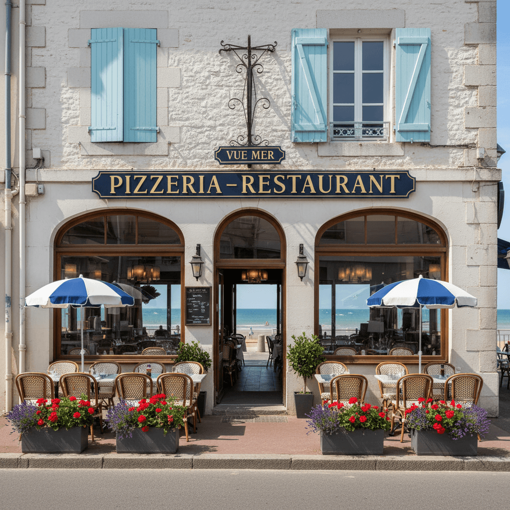 Restaurant à Les Sables-D'Olonne : terrasse - licence IV - Image 1
