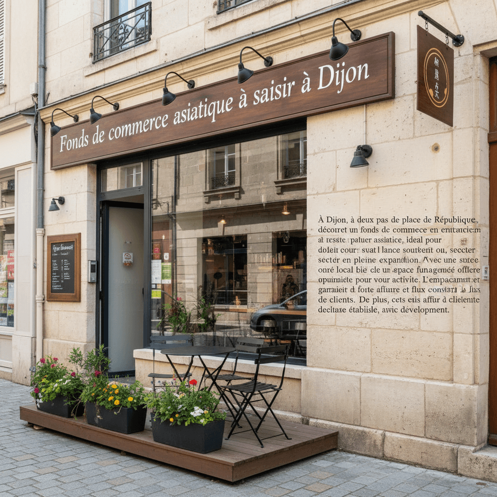 Fast-food 40m² à Dijon