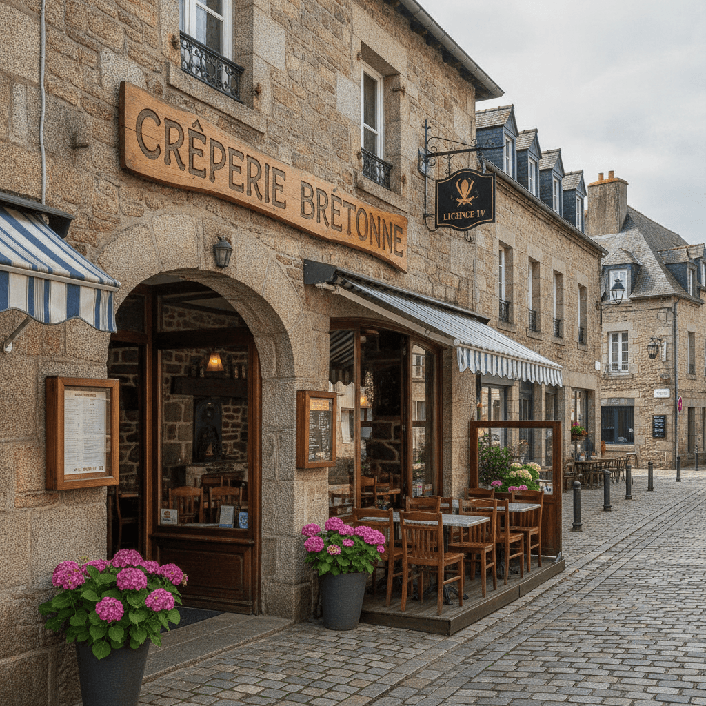 Restaurant à Quimper : terrasse - licence IV - Image 1