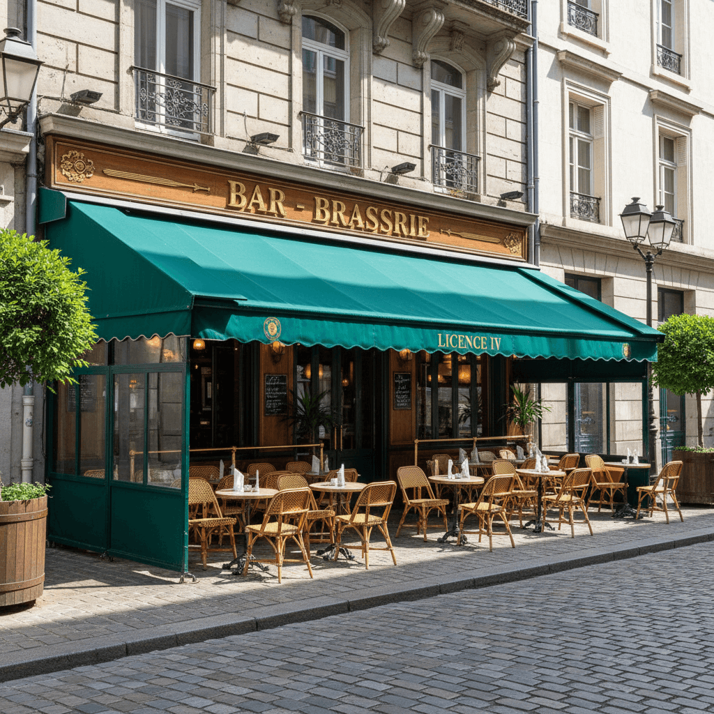 Bar-brasserie à Dunkerque : terrasse - licence IV - Image 1