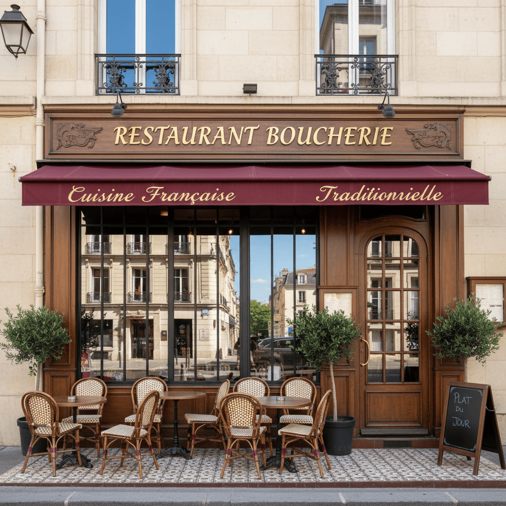 Restaurant 65 couverts à Boulogne-Billancourt : terrasse - licence IV - Image 1