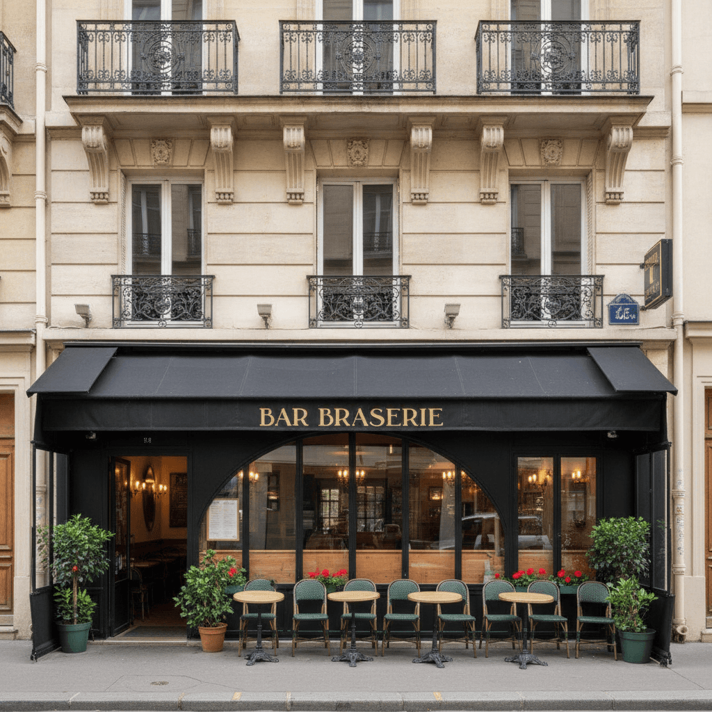 Bar-brasserie 60 couverts à Paris : licence IV