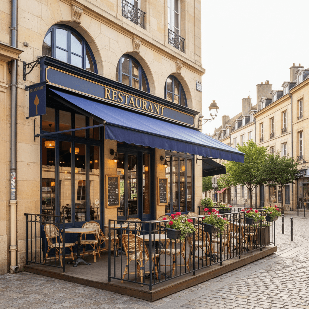 Restaurant à Nancy : terrasse - licence IV - Image 1