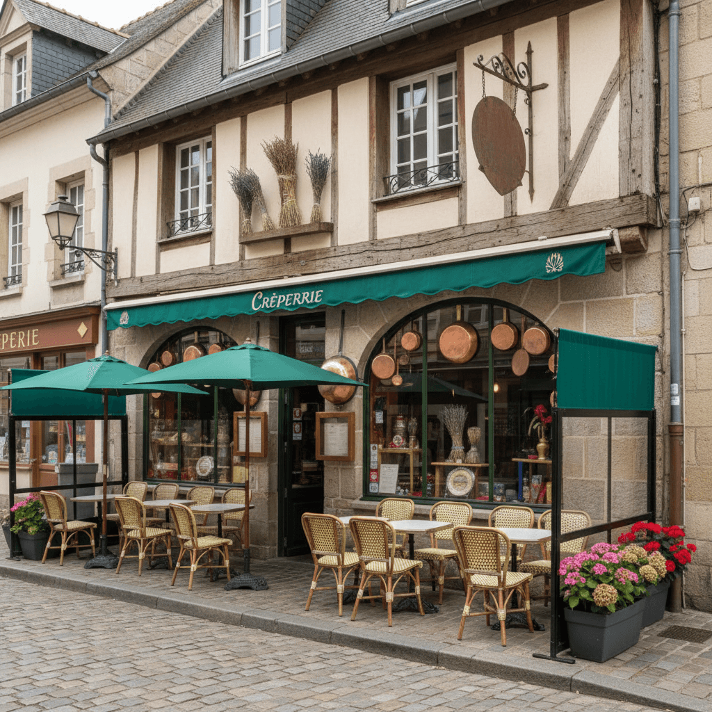 Restaurant 150m² à Vannes : terrasse - extraction - Image 1