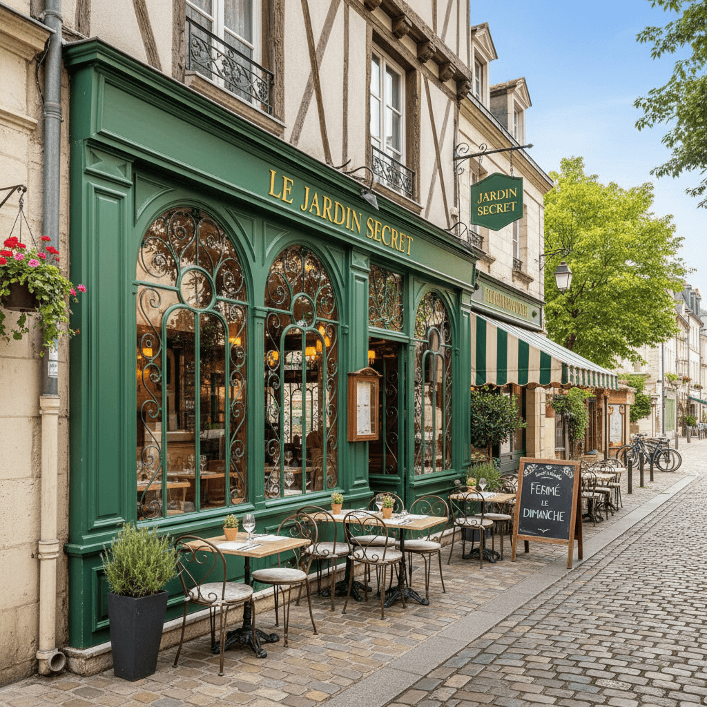 Restaurant à Rouen : terrasse - licence IV