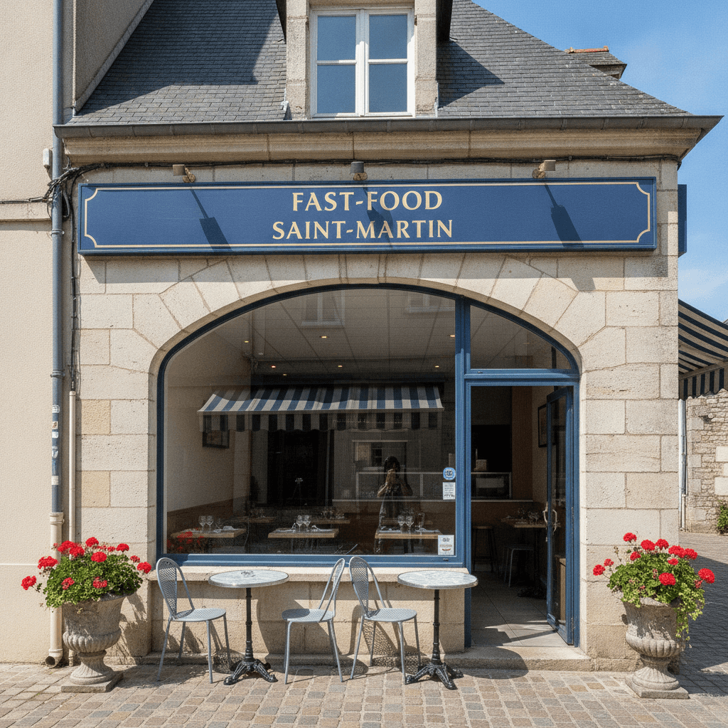 Fast-food 110m² à Saint-Martin-De-May