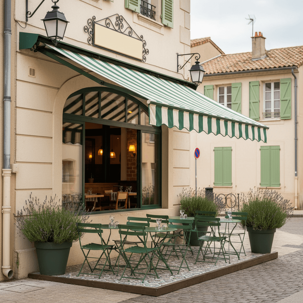Restaurant 160m² à Septèmes-Les-Vallons : terrasse - extraction - Image 1
