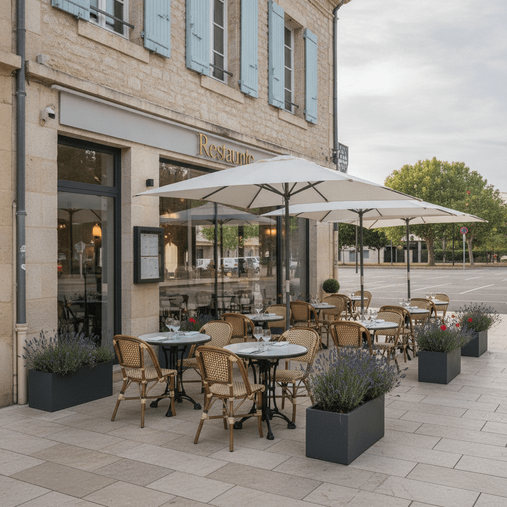 Restaurant 60m² à Draguignan : terrasse - licence IV - Image 1