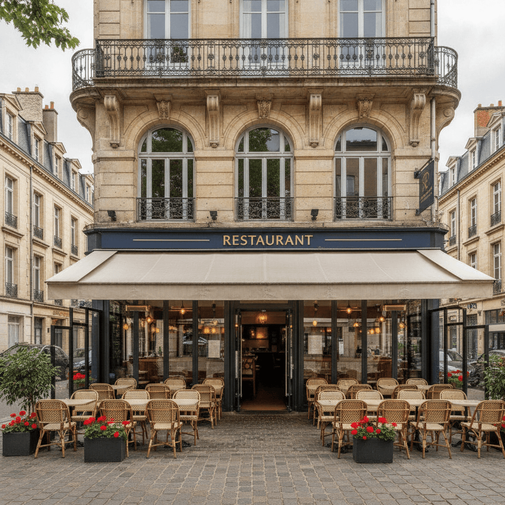 Restaurant 450m² à Nancy : terrasse - licence IV
