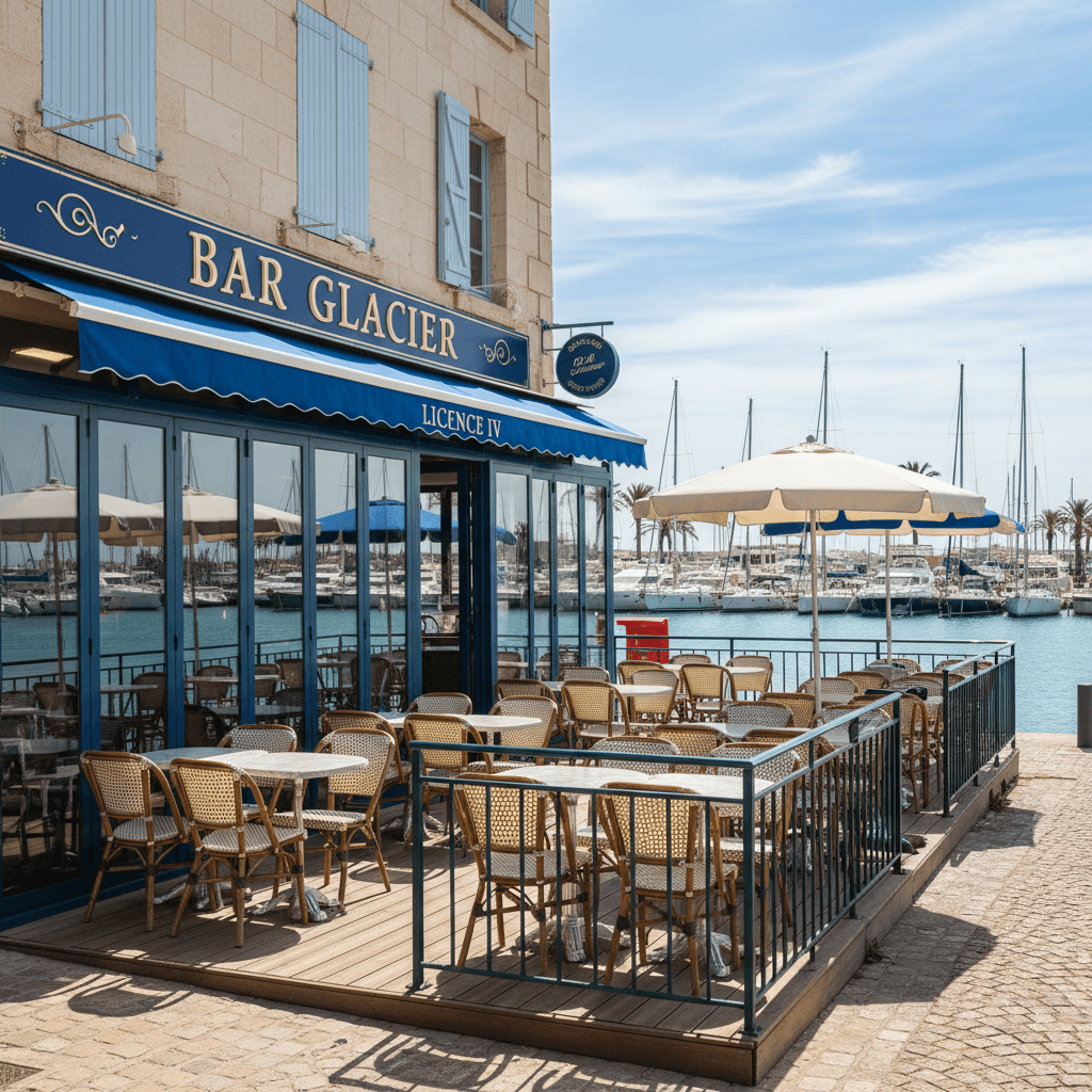 Bar-brasserie 27m² à Agde : terrasse - licence IV - Image 1
