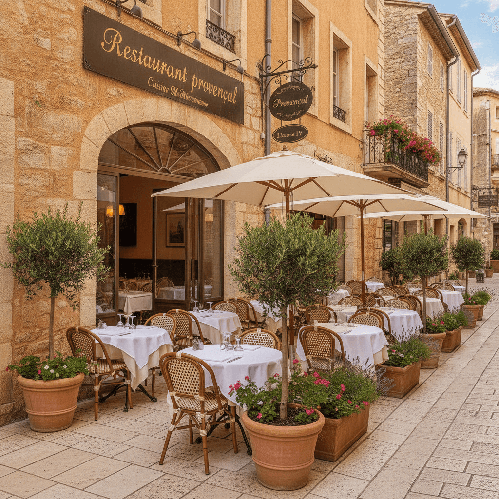 Restaurant 130m² à Grasse : terrasse - licence IV - Image 1