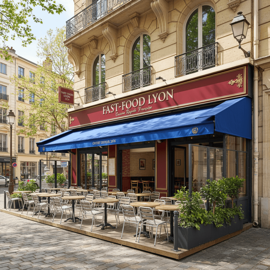 Fast-food 210m² à Lyon - Image 1