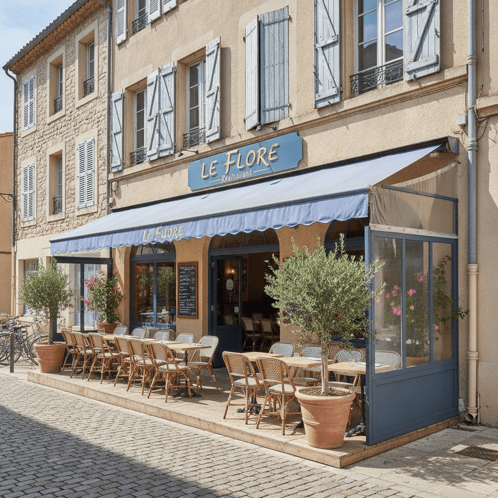 Restaurant 120m² à Hyères : terrasse - licence IV - Image 1