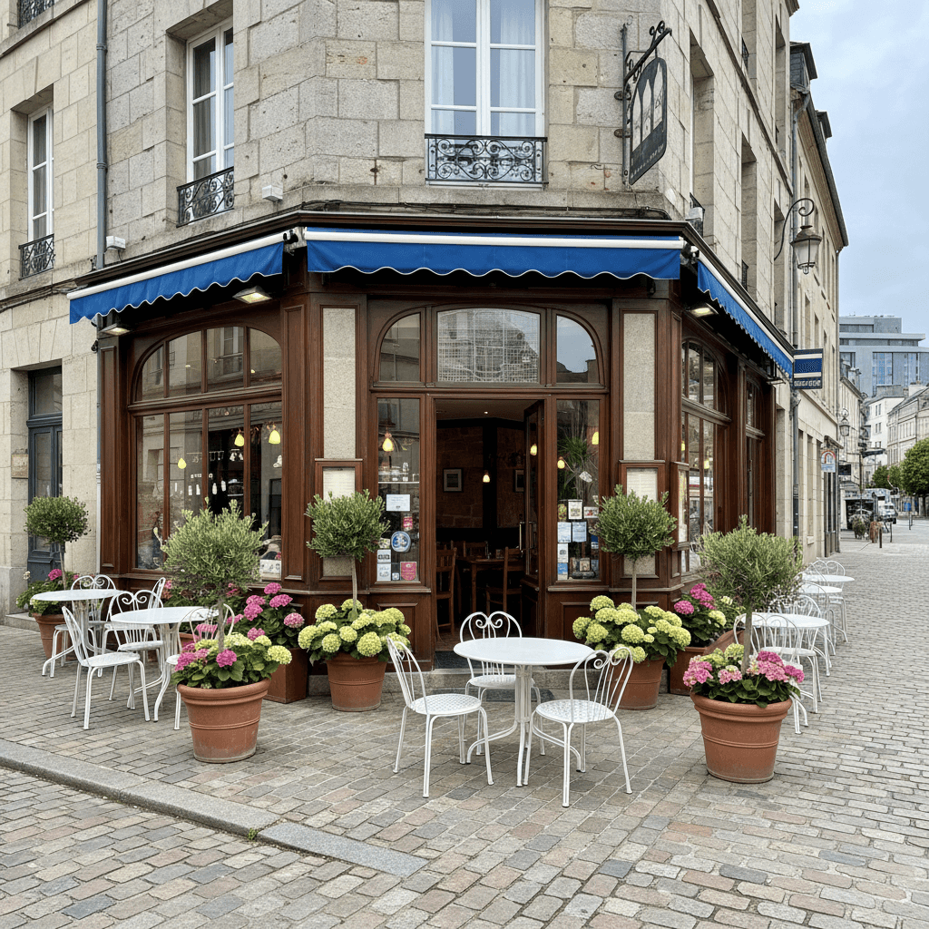 Restaurant 280m² à Vannes : terrasse - licence IV - Image 1