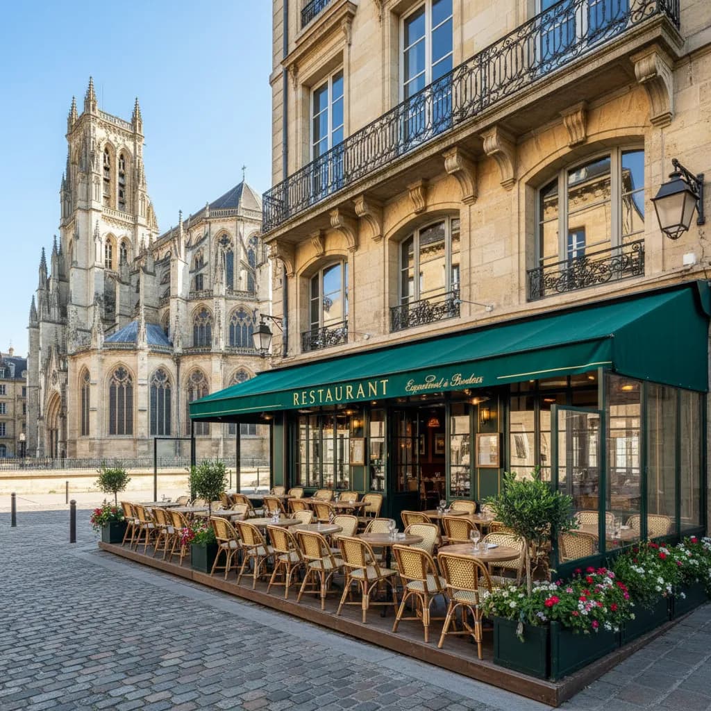 Restaurant 180m² à Bordeaux : terrasse - licence IV - Image 1