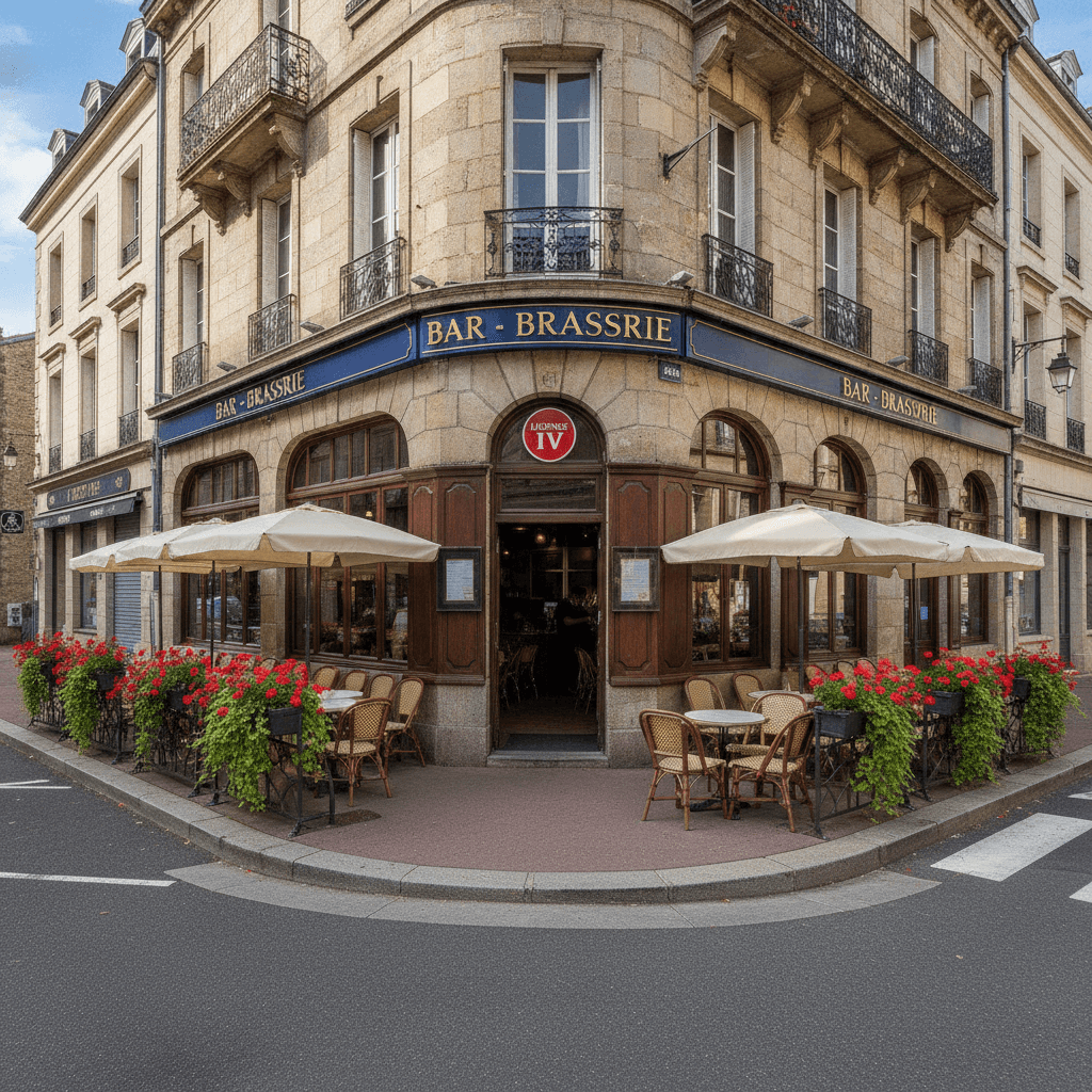 Bar-brasserie à Tarbes : terrasse - licence IV - Image 1