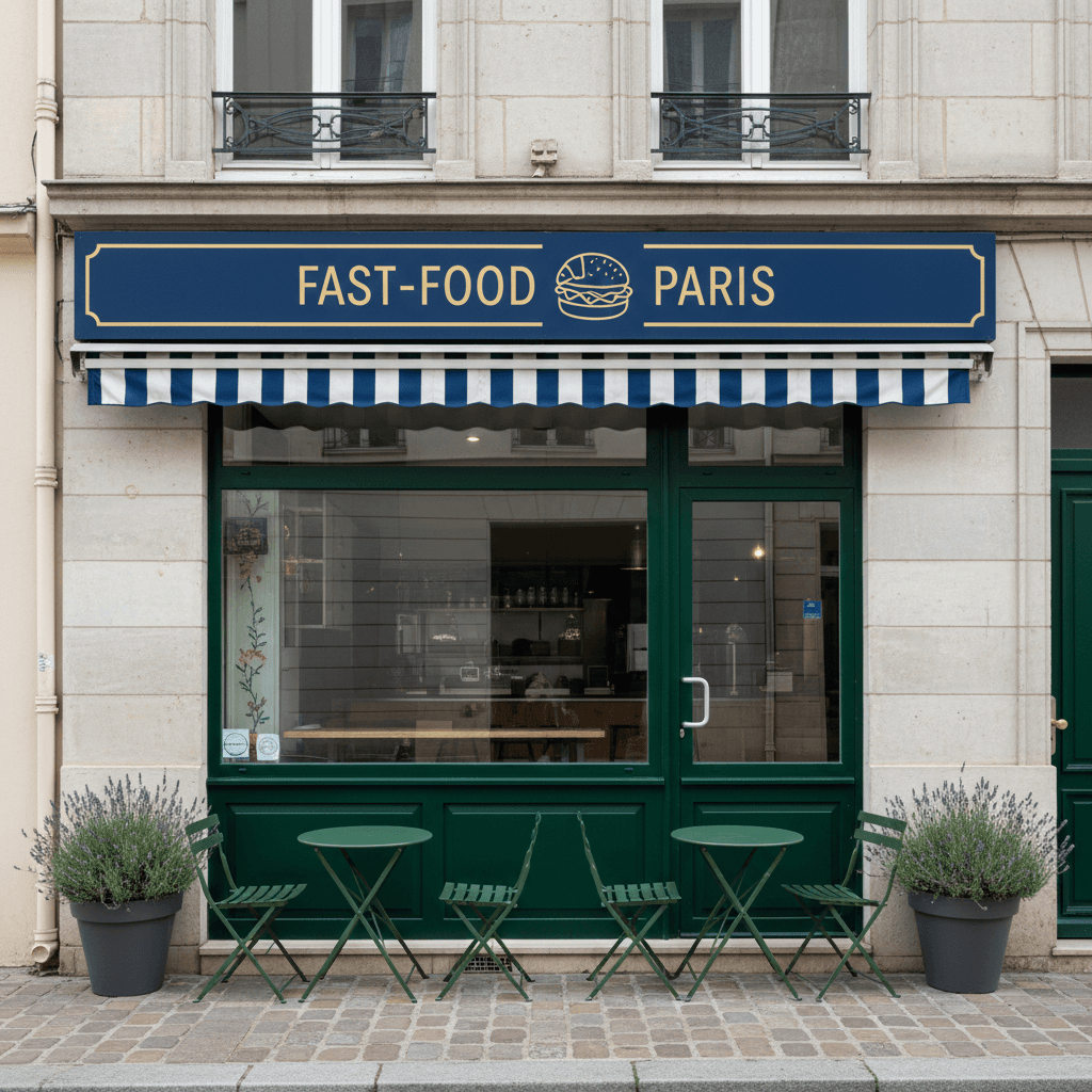 Fast-food 10 couverts à Sèvres - Image 1