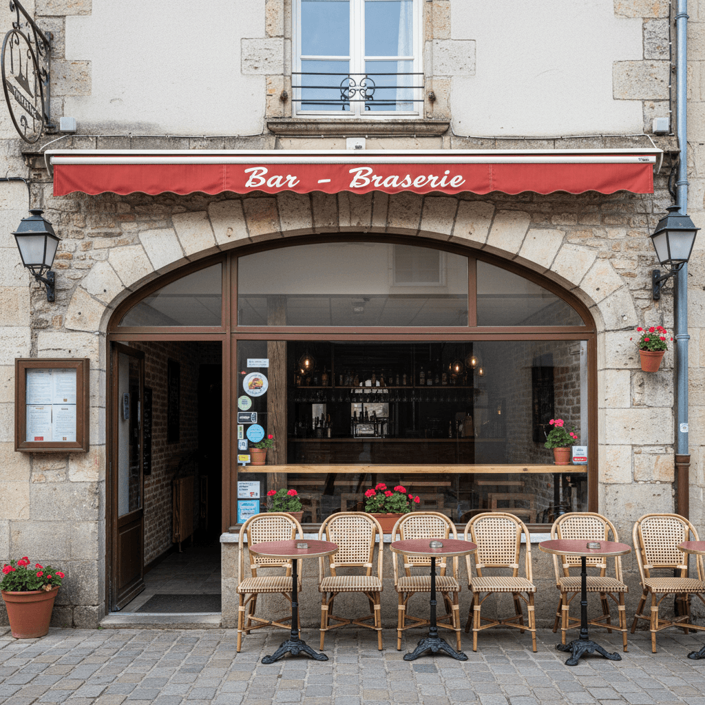 Bar-brasserie à Les Angles-Sur-Corrèze : licence IV