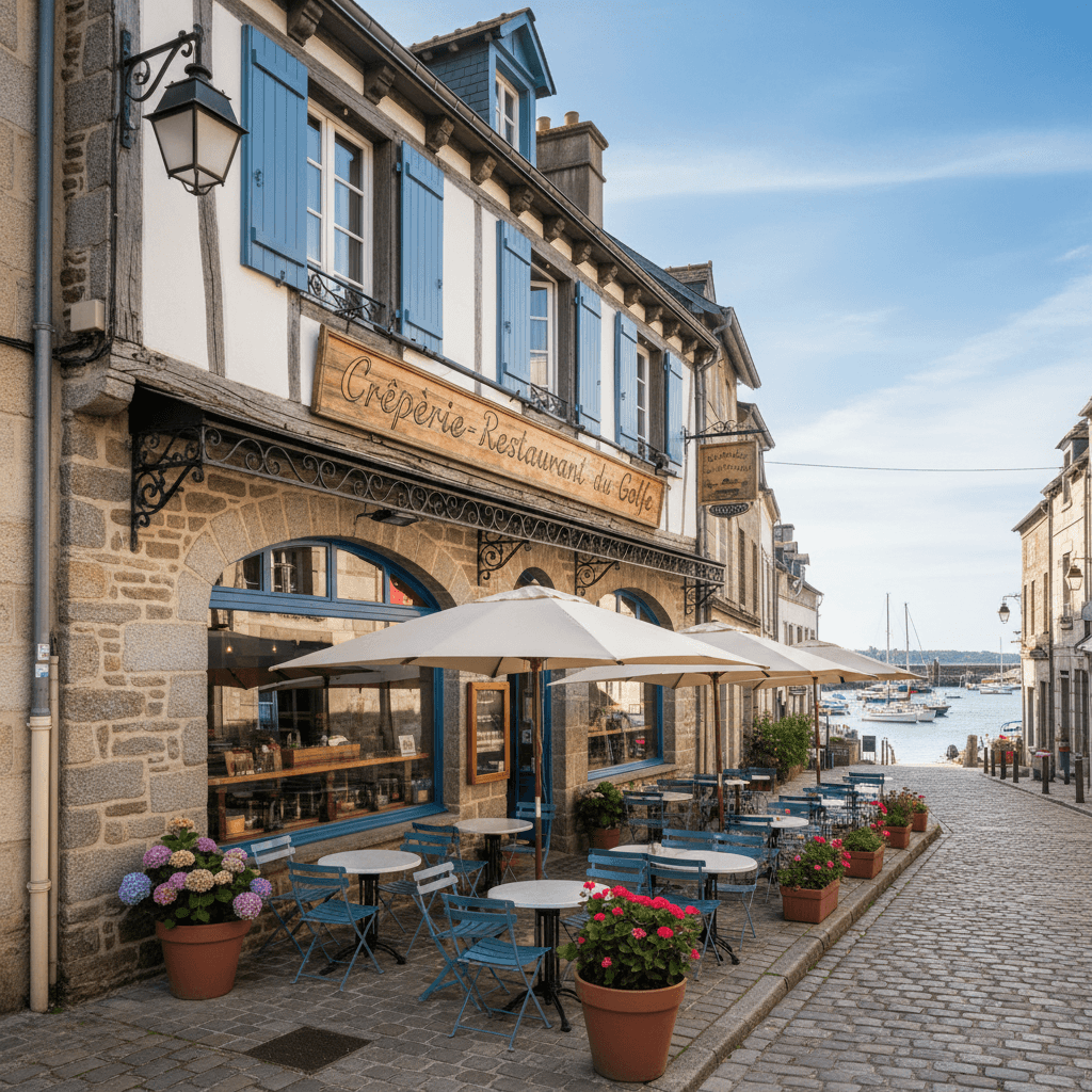 Restaurant 200m² à Auray : terrasse - licence IV - Image 1