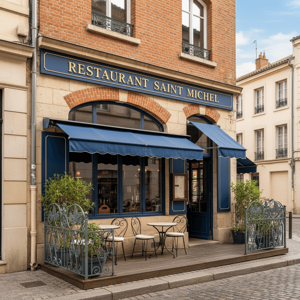 Restaurant 60m² à Toulouse : extraction - cuisine équipée