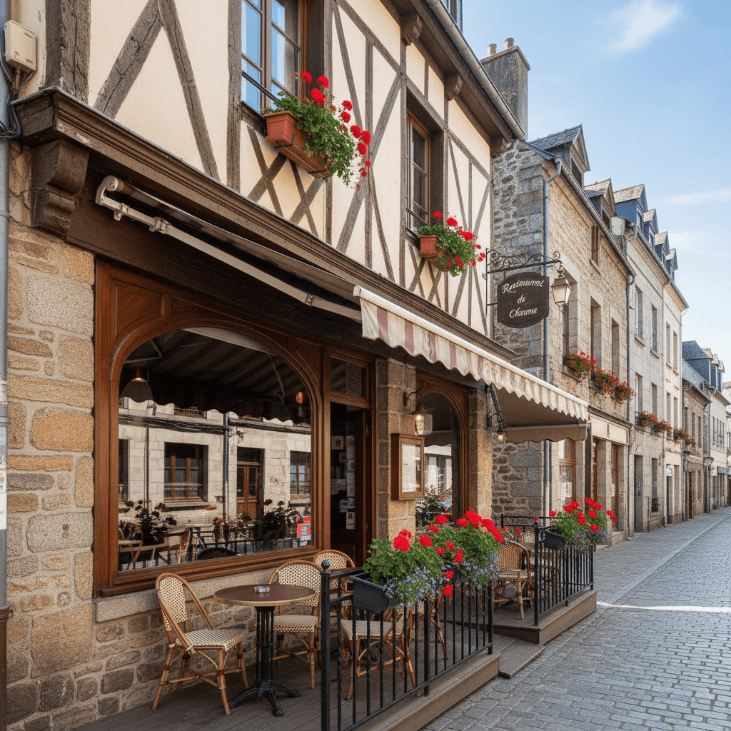 Restaurant à Vannes : terrasse - licence IV - Image 1