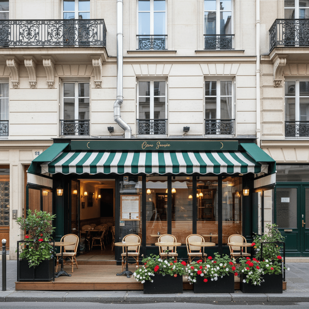 Restaurant clé en main à Paris - 53 m² avec terrasse