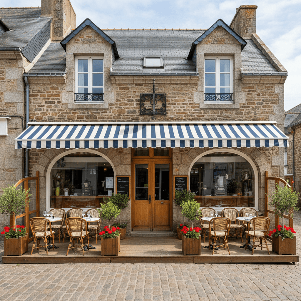 Restaurant à Saint-Malo : terrasse - licence IV - Image 1