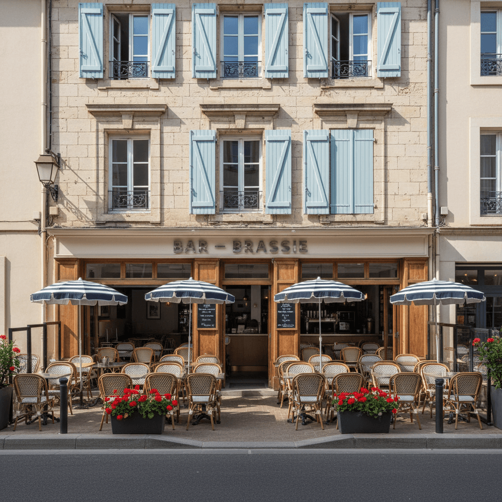 Bar-brasserie 200m² à Hyères : terrasse - licence IV - Image 1