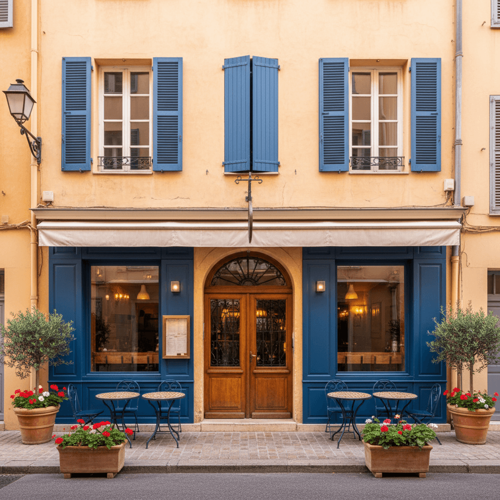 Restaurant 95m² à Nice : terrasse - licence IV