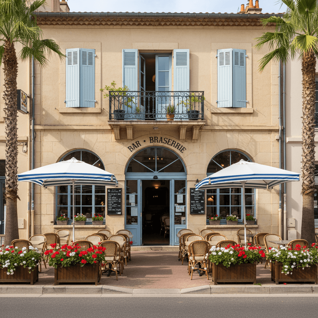 Bar-brasserie 205m² à Agde : terrasse - licence IV - Image 1
