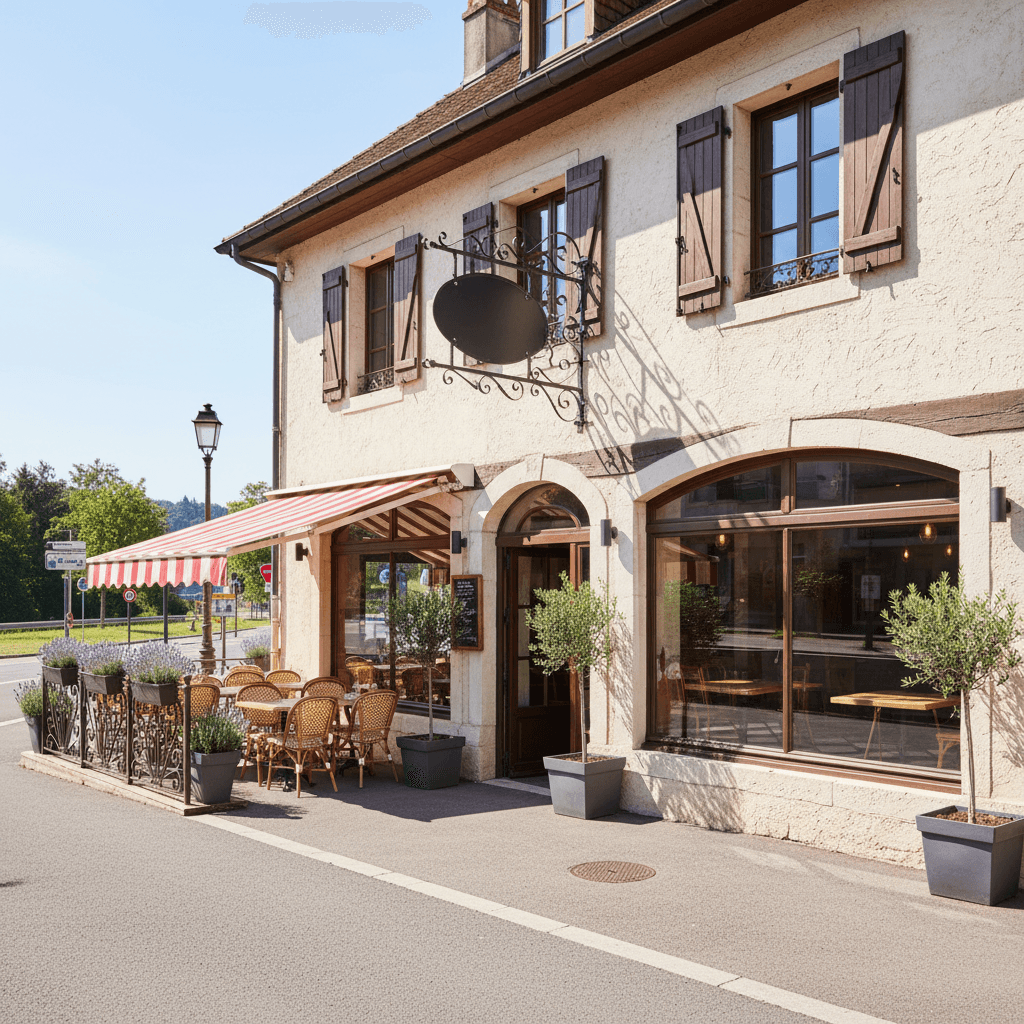 Restaurant 500m² à Sciez : extraction - Image 1