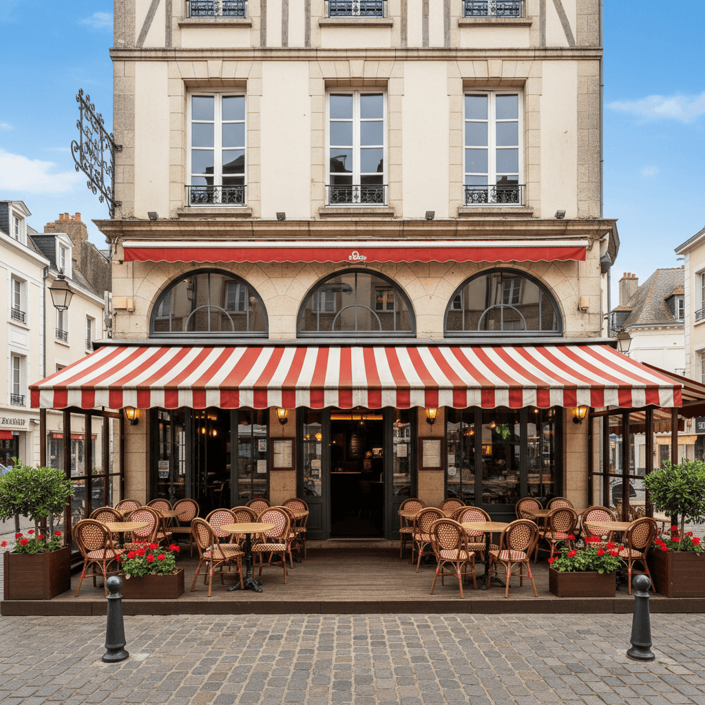 Bar-brasserie à Dieppe : terrasse - licence IV - Image 1