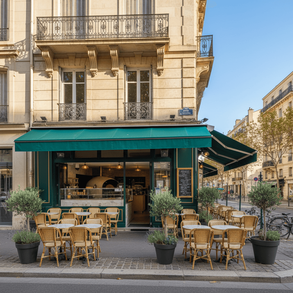 Restaurant 30m² à Marseille : terrasse - Image 1