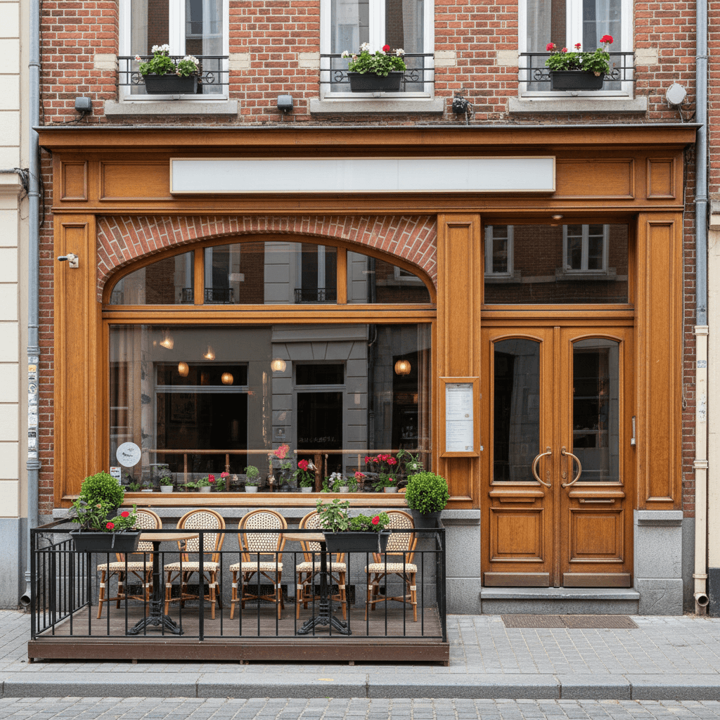 Bar-brasserie à Lille : terrasse - licence IV