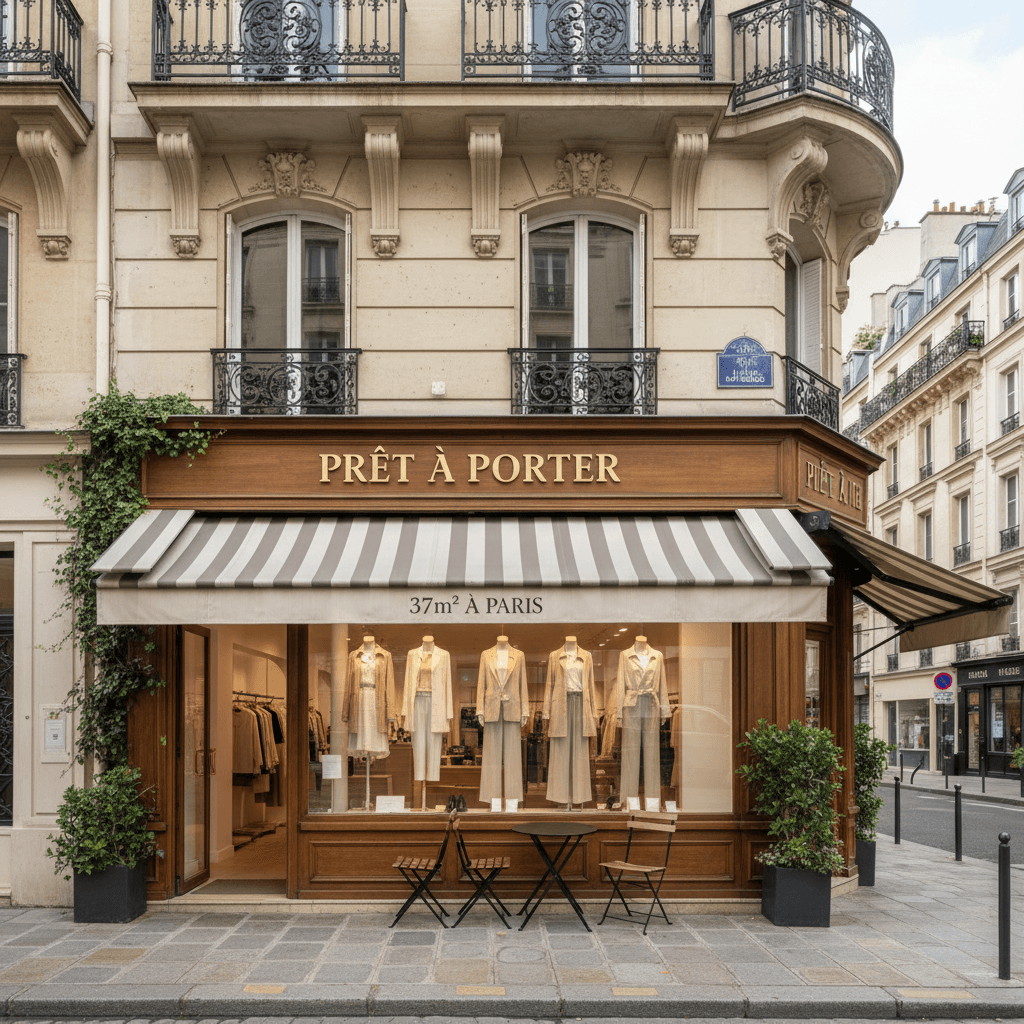 Prêt à porter 37m² à Paris