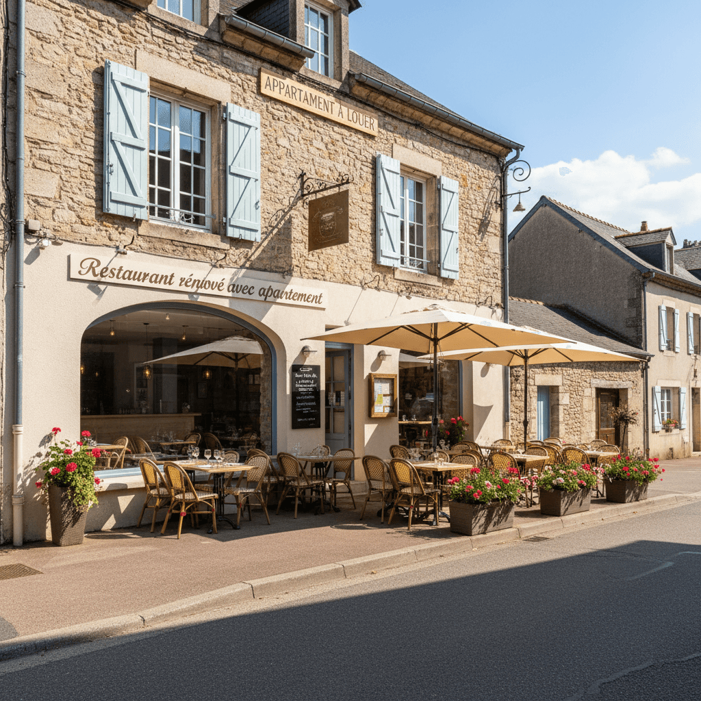 Restaurant 220m² à Laissac-Sévérac L'Église : terrasse - extraction - Image 1