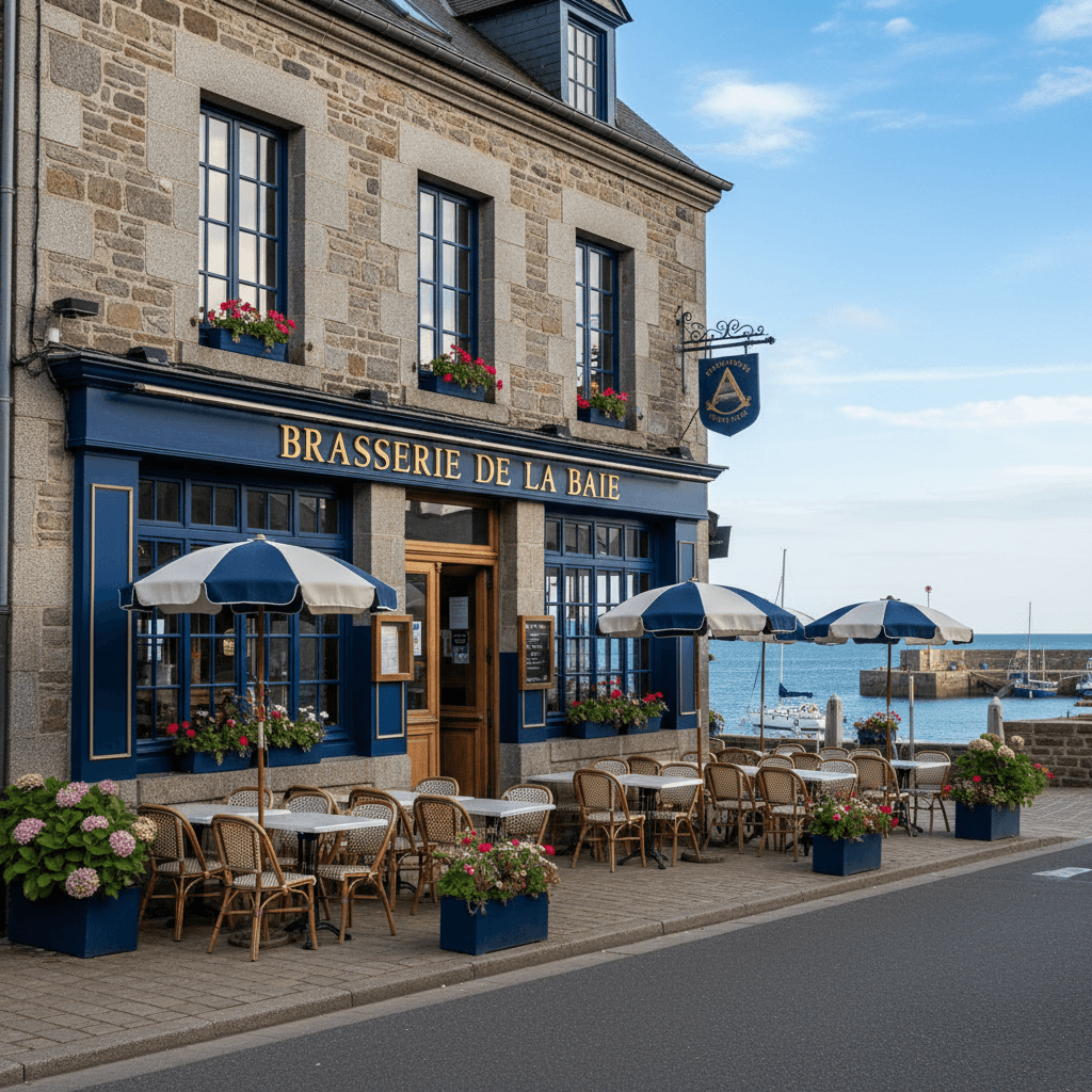 Bar-brasserie 210m² à La Hague : terrasse - licence IV - Image 1