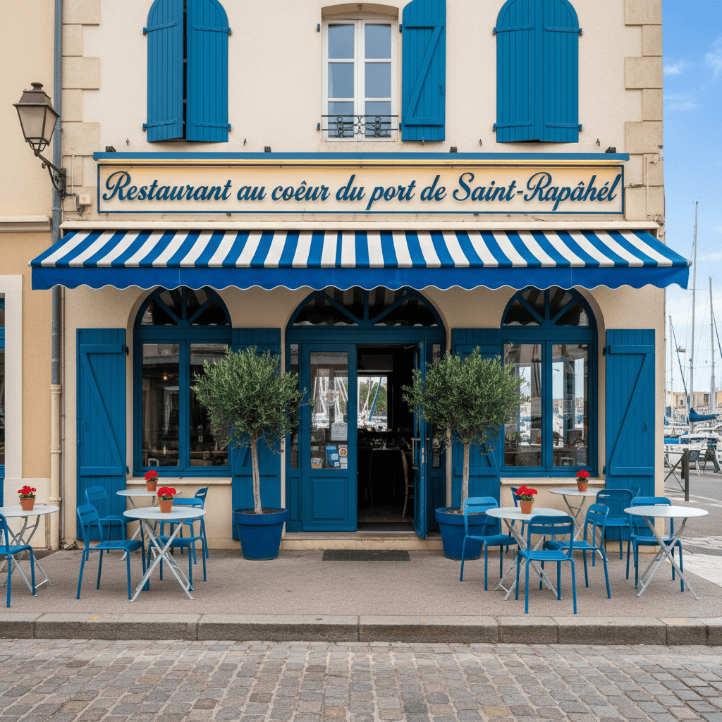 Restaurant 90m² à Saint-Raphaël : terrasse - licence IV - Image 1