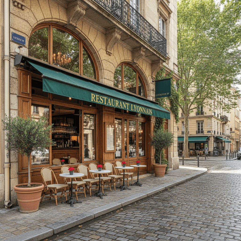 Restaurant 140m² à Lyon : terrasse - licence IV