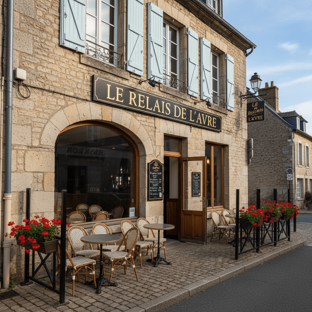 Bar-brasserie à Verneuil D'Avre Et D'Iton : terrasse - licence IV - Image 1