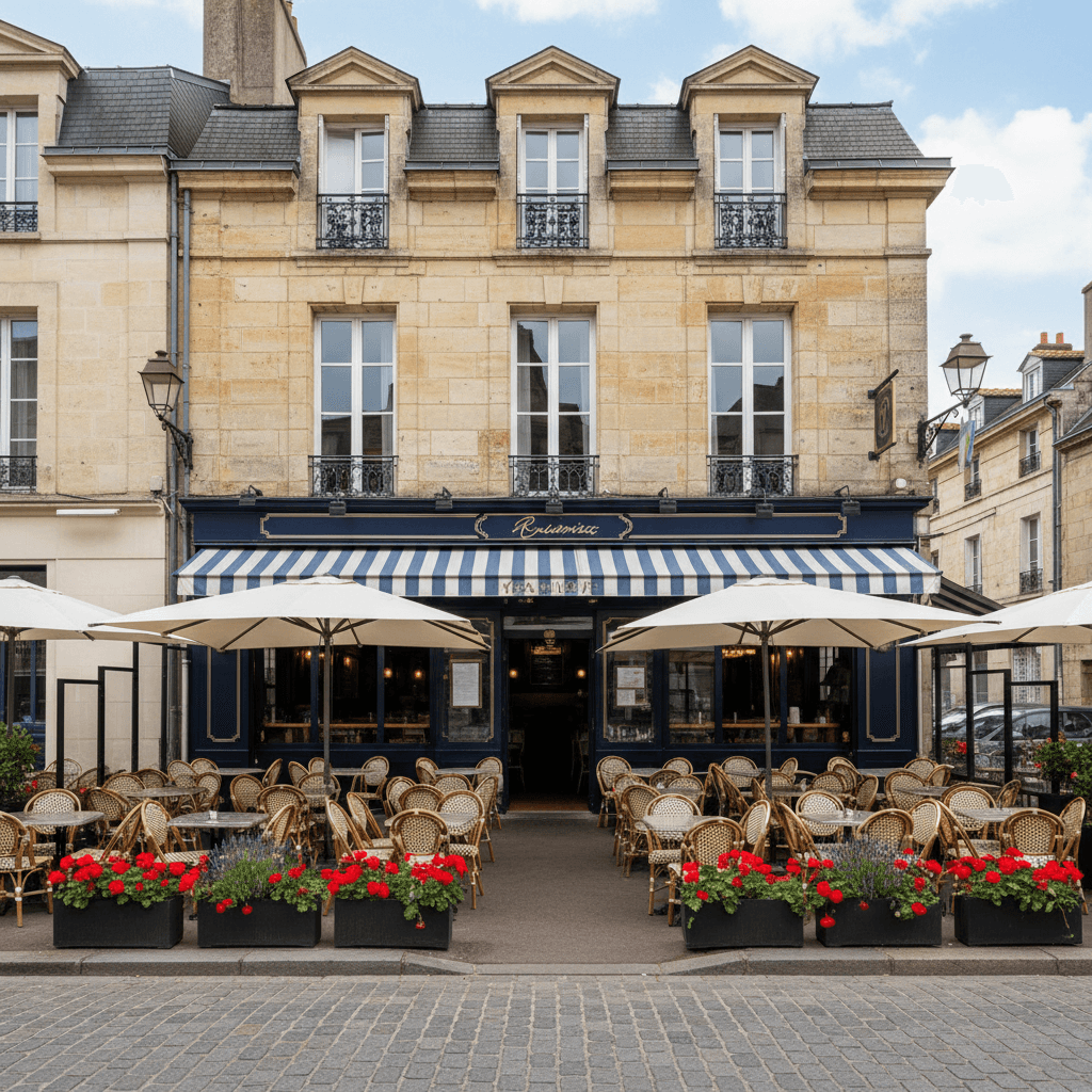 Restaurant 574m² à Nantes : terrasse - licence IV - Image 1