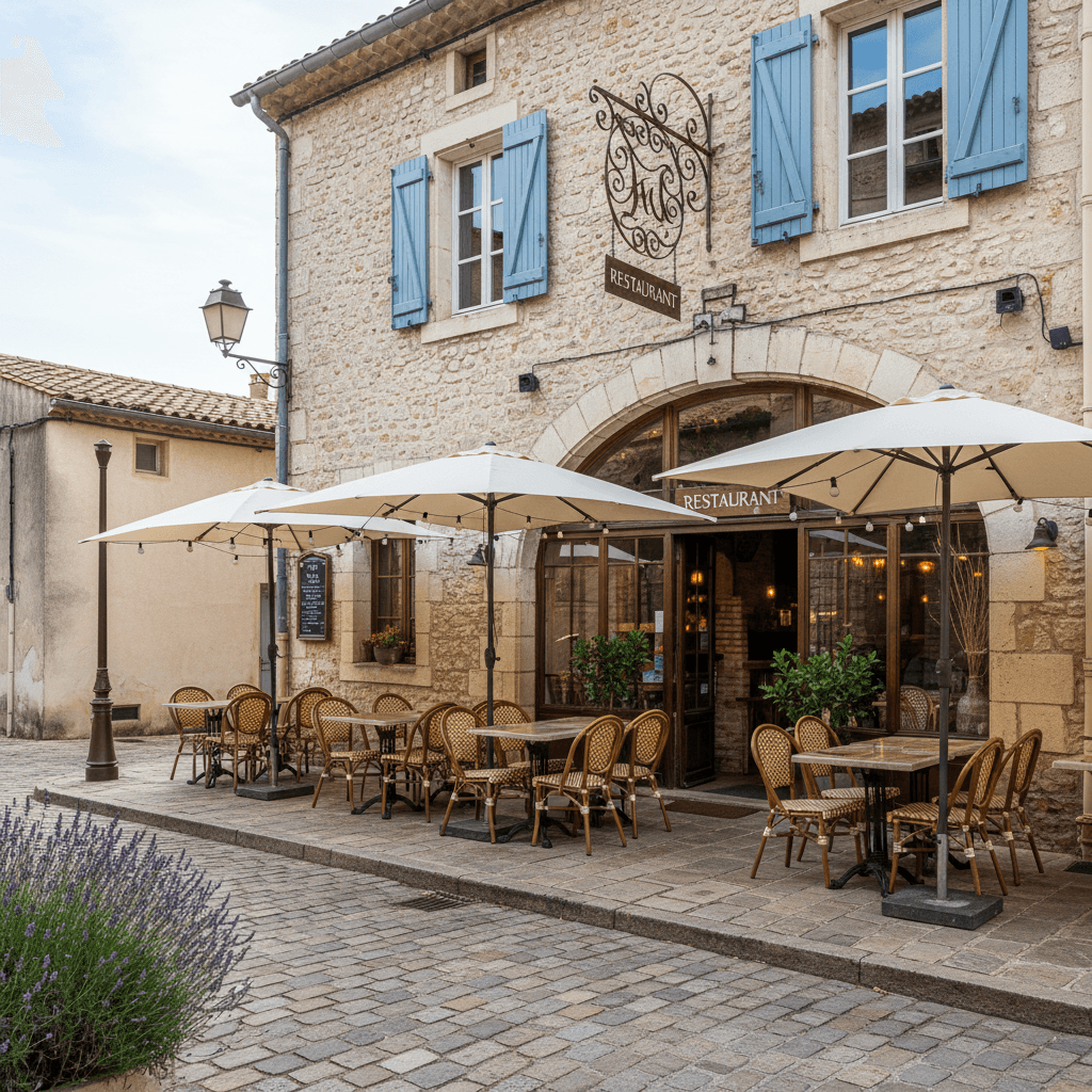 Restaurant 105m² à Mouans-Sartoux : terrasse - licence IV - Image 1