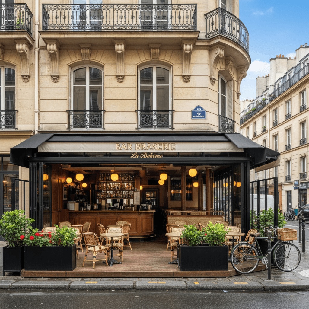 Bar Brasserie de 100 m² à Paris - Opportunité Unique
