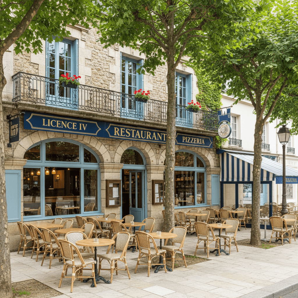 Restaurant à Pornichet : terrasse - licence IV - Image 1