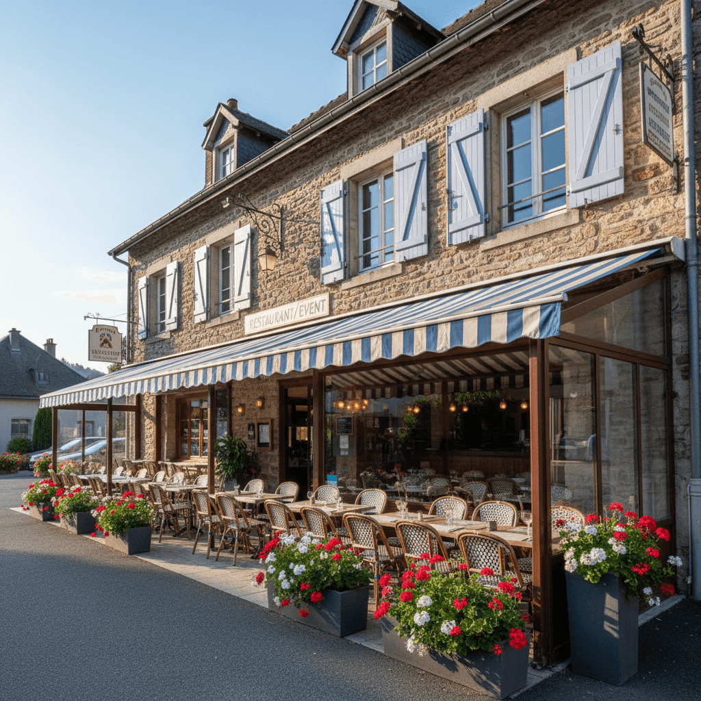 Restaurant 220m² à Cruseilles : terrasse - licence IV - Image 1