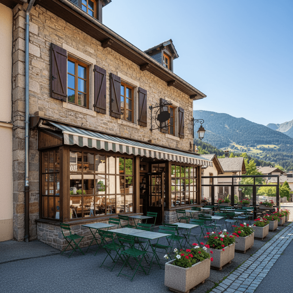 Restaurant 240m² à Villard-De-Lans : terrasse - licence IV - Image 1